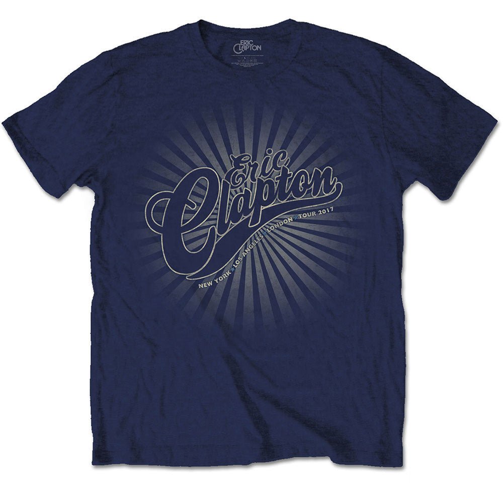 ERIC CLAPTON エリッククラプトン - Logo Rays / Tシャツ / メンズ - PGS